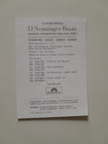 Autogrammkarte D'Neuninger Buam. Friedrich Neuninger Karlstetten.