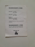 Autogrammkarte Volksmusikgruppe Strunz. Bad Gams.