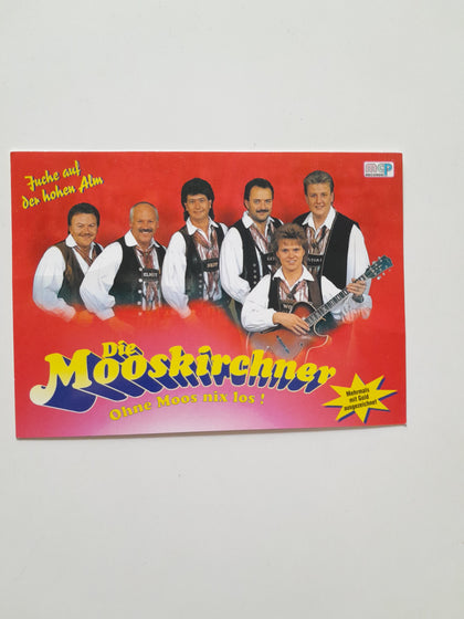 Autogrammkarte Die Mooskirchner. Raimund Riemer, Maria Lankowitz.