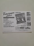 Autogrammkarte Die Fehringer aus der Steiermark. Franz Gingl Fehring.