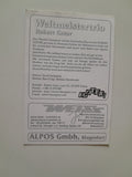 Autogrammkarte Weltmeistertrio Robert Goter. Slowenien.