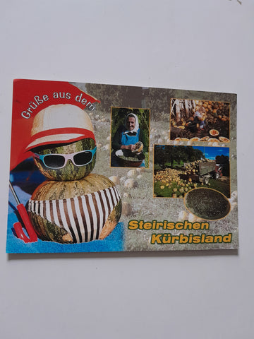 AK Grüße aus dem Steirischen Kürbisland.