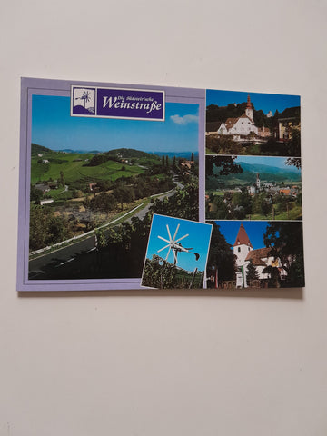 AK Die Südsteirische Weinstraße. Ehrenhausen. Leutschach Gamlitz.