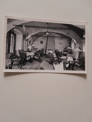 AK Ehrenhausen. Cafe Neubauer. Kaminstüberl.