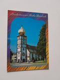 AK Bärnbach St. Barbara Kirche. Hundertwasser.