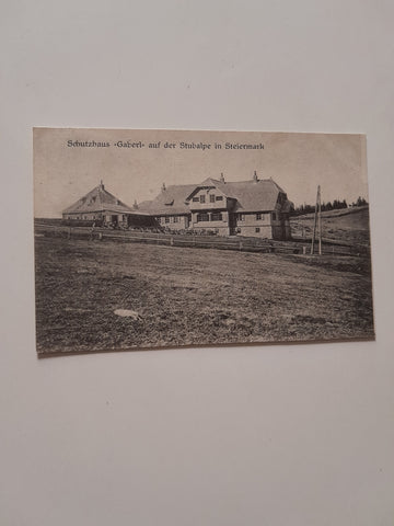 AK Schutzhaus Gaberl auf der Stubalpe in Steiermark.