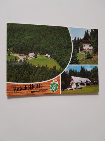 AK Hahnhofhütte. Reinischkogel. Inh. A. u. Chr. Höller. Sommereben.