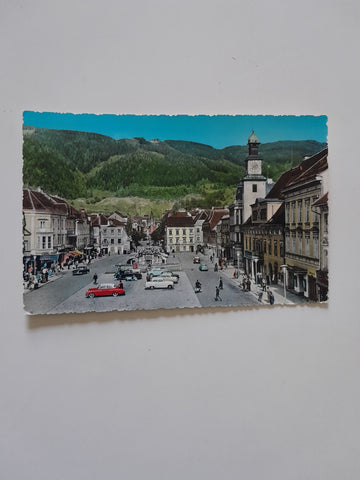 AK Leoben. Hauptplatz (1960)