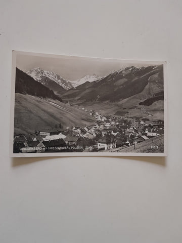 AK Vordernberg mit Griessmauer u. Polster. (1939-40)