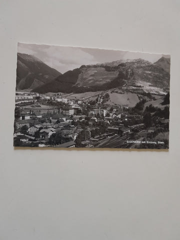 AK Eisenerz mit Erzberg. (1963)