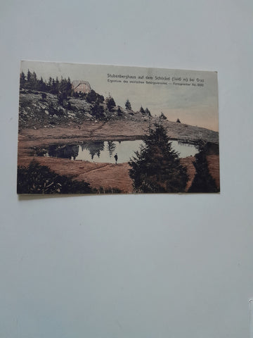 AK Stubenberghaus auf dem Schöckel bei Graz. (1913)