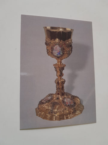 Karte Kelch, 1732. Meister: Franz Pfäffinger, Graz. Weizberg.