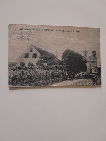 AK Sallmutters Gasthaus in Breitegg bei St. Ruprecht an der Raab.