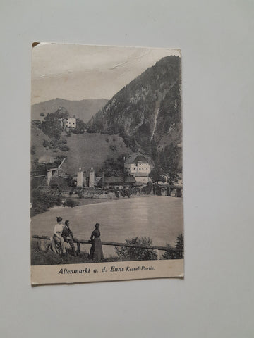 AK Altenmarkt a.d. Enns Kessel-Partie. (1920)