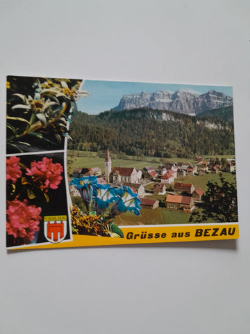 AK Grüsse aus Bezau.