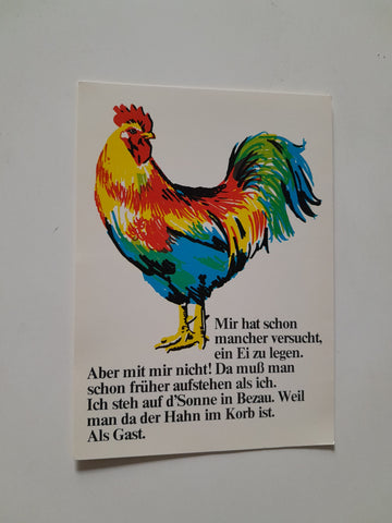 AK Bezau. Gasthof Sonne. Familie Meusburger.