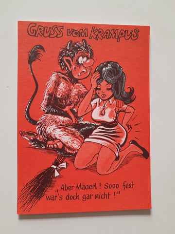 AK Gruss vom Krampus.