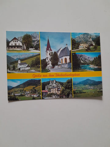 AK Grüße aus dem Hochschwabgebiet.