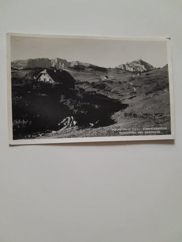 AK Hochschwab Sonnschienhütte Trenchtling und Griesmauer.
