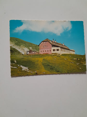AK 100 Jahre Karl-Ludwig-Haus auf der Raxalpe. ÖTK.