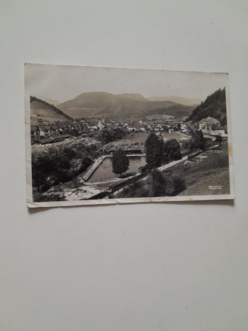 AK Kapfenberg. Städt. Schwimmbad. (1936)