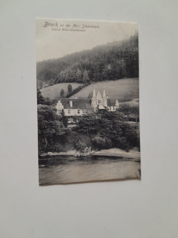AK Bruck an der Mur. Schloß Klein-Lichtenstein. (1913-14)