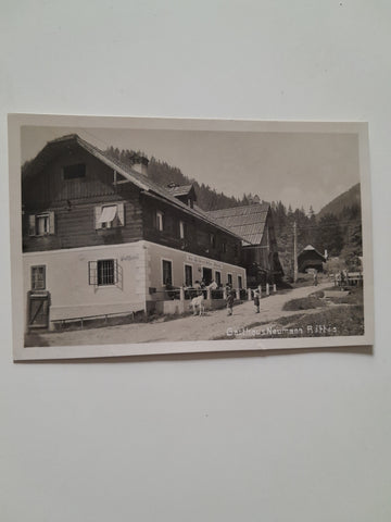 AK Rittis Gasthaus Neumann. Krieglach.