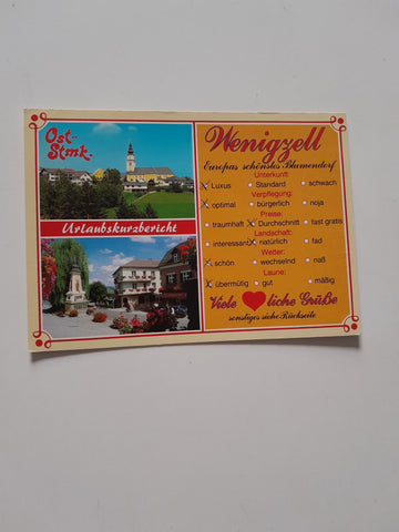 AK Wenigzell. Urlaubskurzbericht.