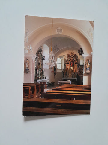 AK St. Johann in der Haide. Pfarrkirche Johannes der Täufer.