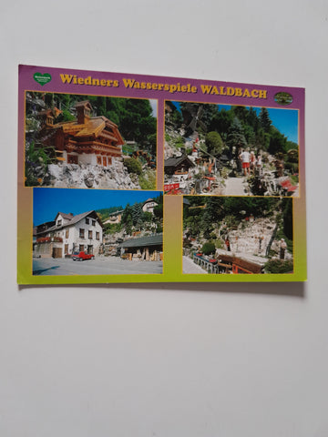 AK Waldbach. Wiedners Wasserspiele.