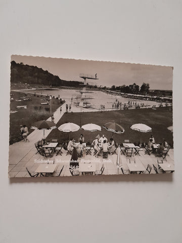 AK Städtisches Schwimmbad Fürstenfeld.