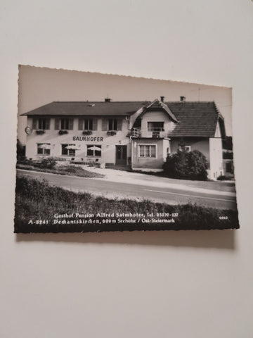 AK Dechantskirchen. Gasthof und Pension Alfred Salmhofer.