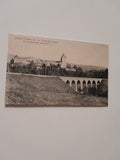 AK Schloss Thalberg mit dem Eisenbahn-Viadukt bei Dechantskirchen.