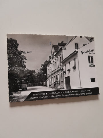 AK Rohrbach an der Lafnitz. Gasthof Neuhauser.