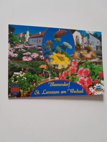 AK St. Lorenzen am Wechsel. Blumendorf.