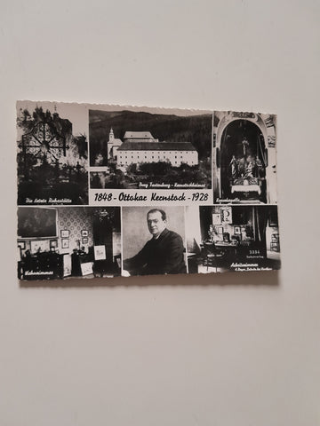 AK Festenburg. 1848 -1928 Ottokar Kernstock.