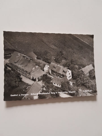 AK Waltersdorfberg. Gasthof Pension Erhardt.