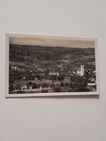 AK Markt Waltersdorf. (1931)