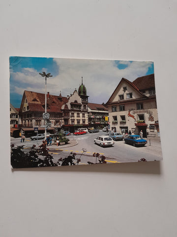 AK Dornbirn. Marktplatz.