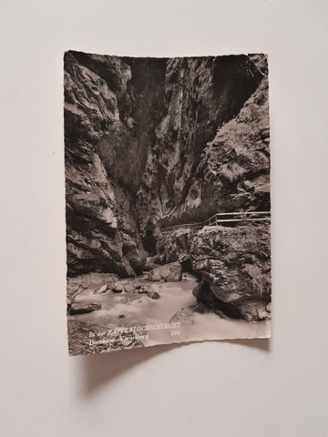 AK Dornbirn. In der Rappenlochschlucht.