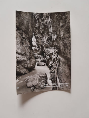 AK Dornbirn. In der Rappenlochschlucht.
