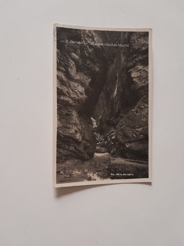 AK Dornbirn. Rappenlochschlucht.