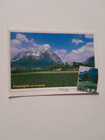 AK Pürgg. Trautenfels mit Grimming.