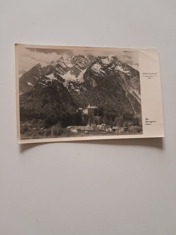 AK Schloß Trautenfels mit Grimming.