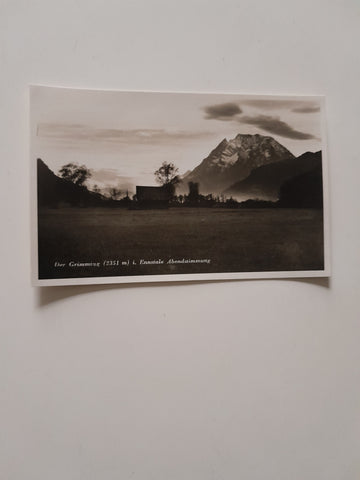 AK Der Grimming im Ennstal Abendstimmung. (1932-33)