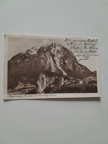 AK Pürgg mit Grimming. (1923)