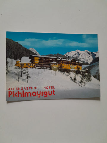 AK Pichl bei Schladming. Alpengasthof Hotel Puchlmayrgut.