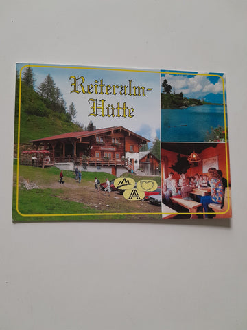 AK Pichl/Enns. Reiteralmhütte. Fam. Rudolf Trinker.