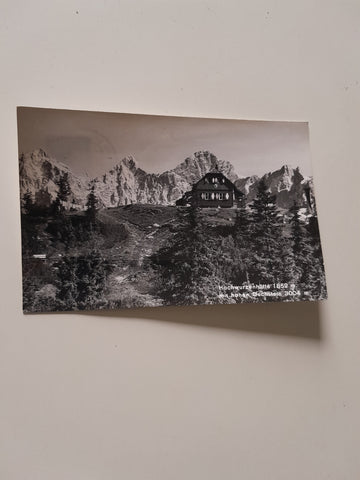AK Hochwurzenhütte mit hohen Dachstein.