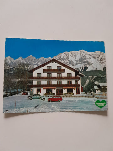 AK Schladming. Rohrmoos 112. Gasthof Pension Sonneck. Inh. S. u. S. Stocker.